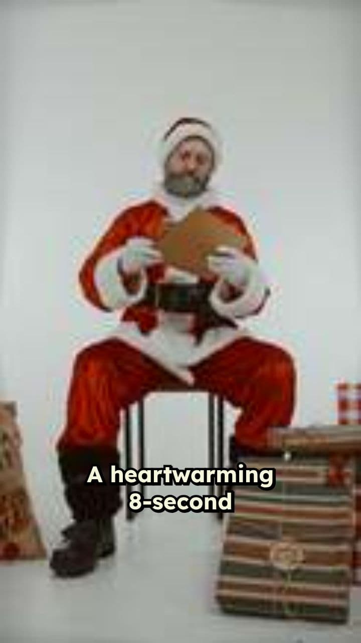 Mesajul lui Moș Crăciun pentru Antonia