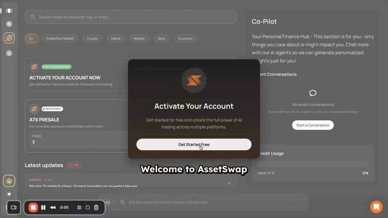 AssetSwap AI: Your Financial Co-Pilot