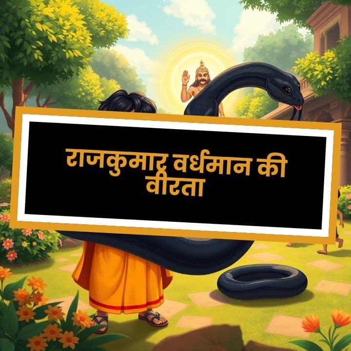 2.कैसे पड़ा वर्धमान का नाम 'वीर'?