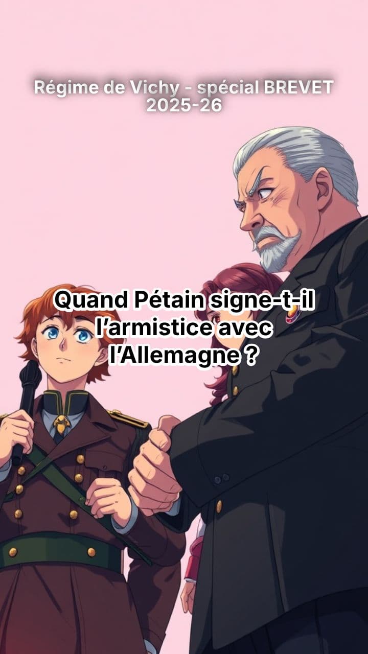 Régime de Vichy - spécial BREVET 2025-26