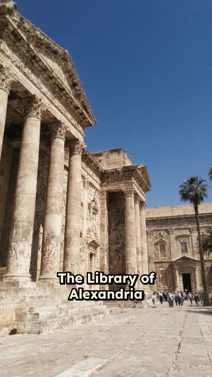 The Tragic Loss of the Library of Alexandria