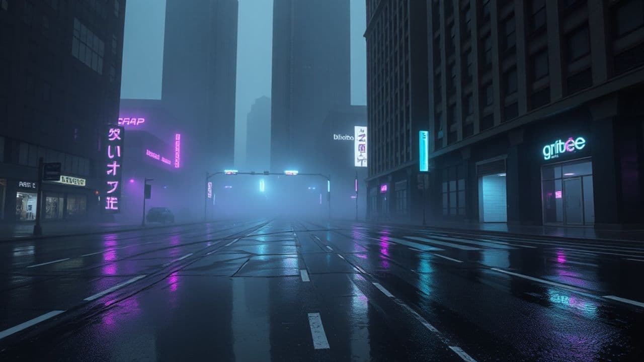 Ethereal Neon Reverie