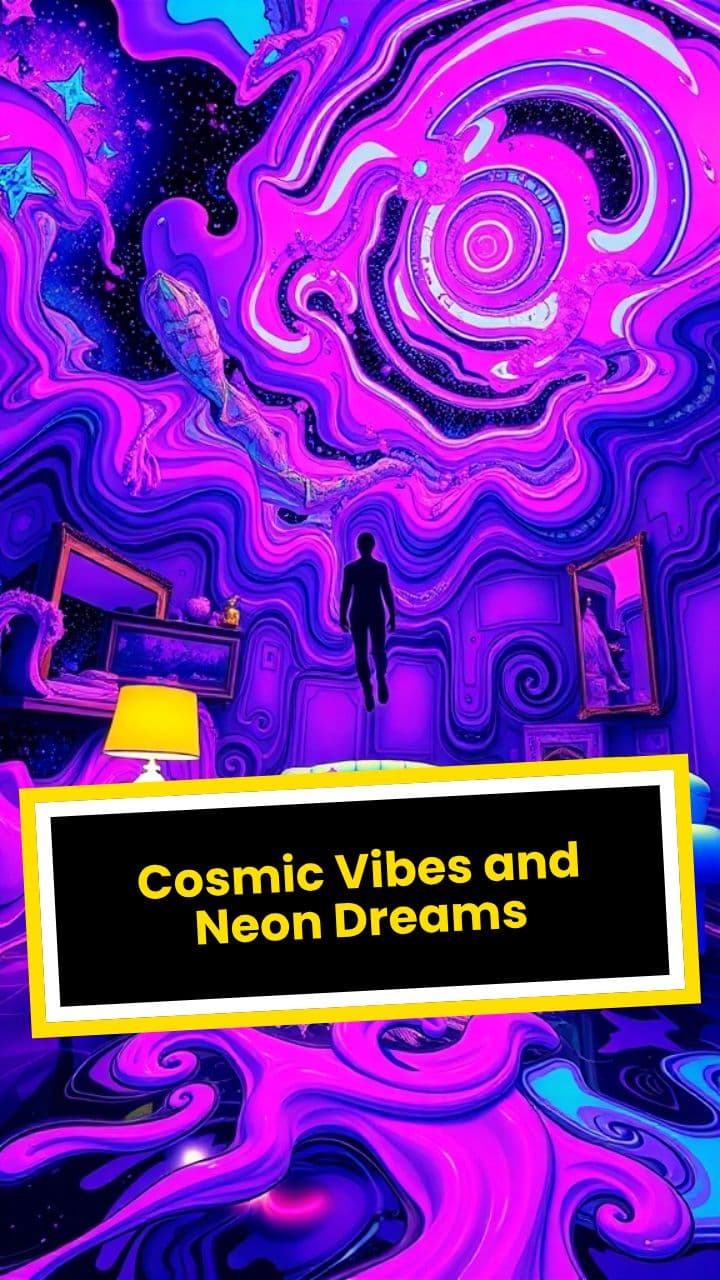 Cosmic Vibes and Neon Dreams
