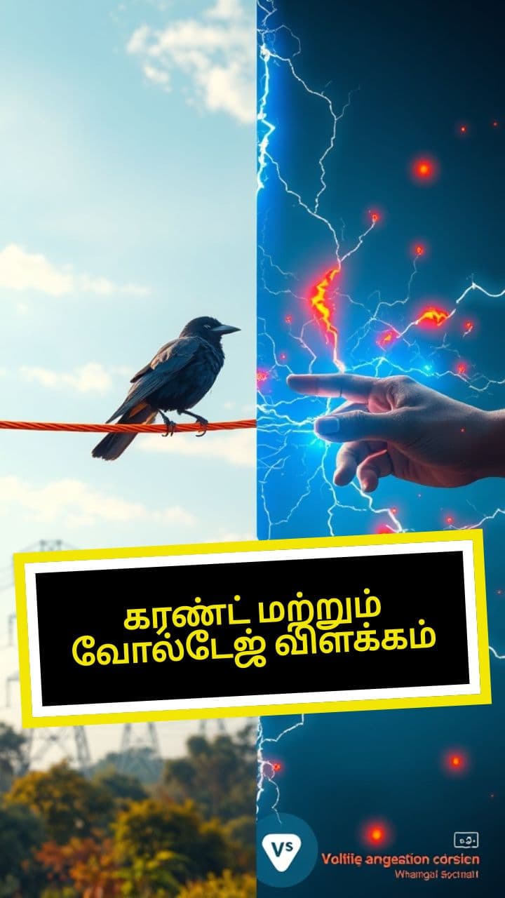 கரண்ட் மற்றும் வோல்டேஜ் விளக்கம்