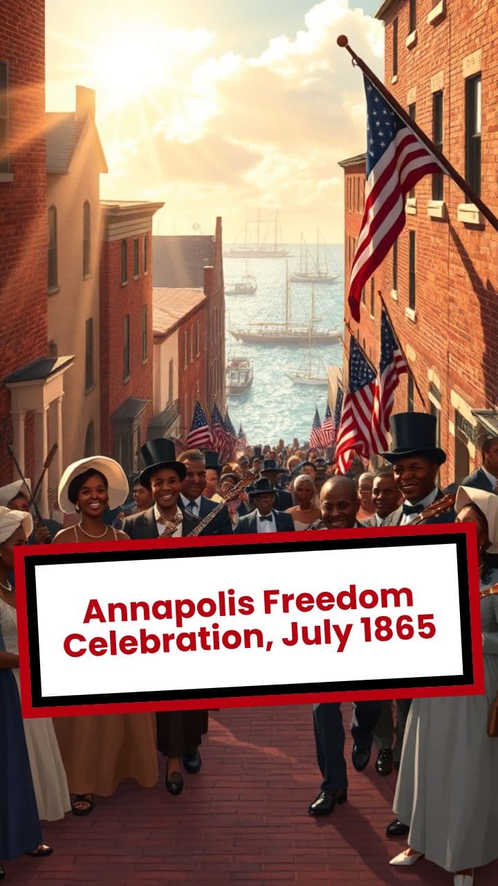 Annapolis Freedom Celebration, July 1865