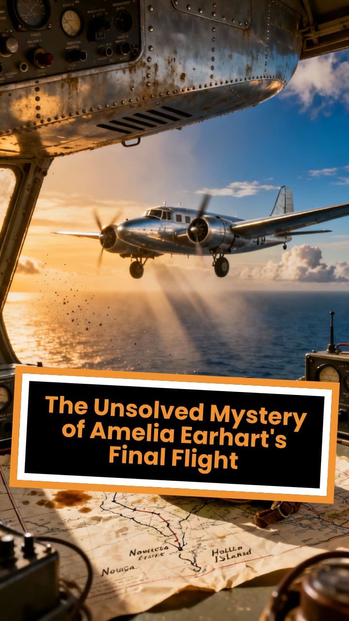 The Unsolved Mystery of Amelia Earhart's Final Flight