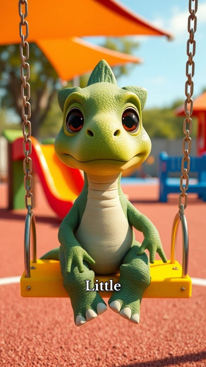 Little Dino's New Friendship