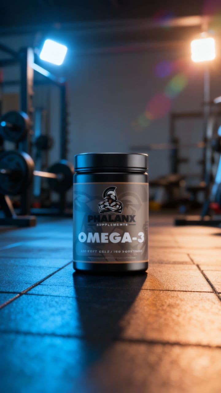 Premium Omega-3 Supplement Ad