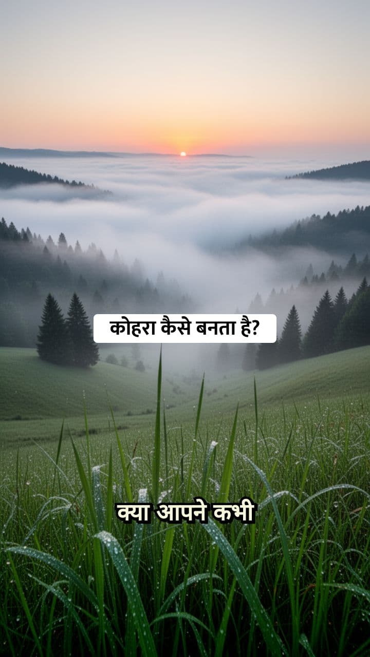 कोहरा कैसे बनता है? - How Fog Forms