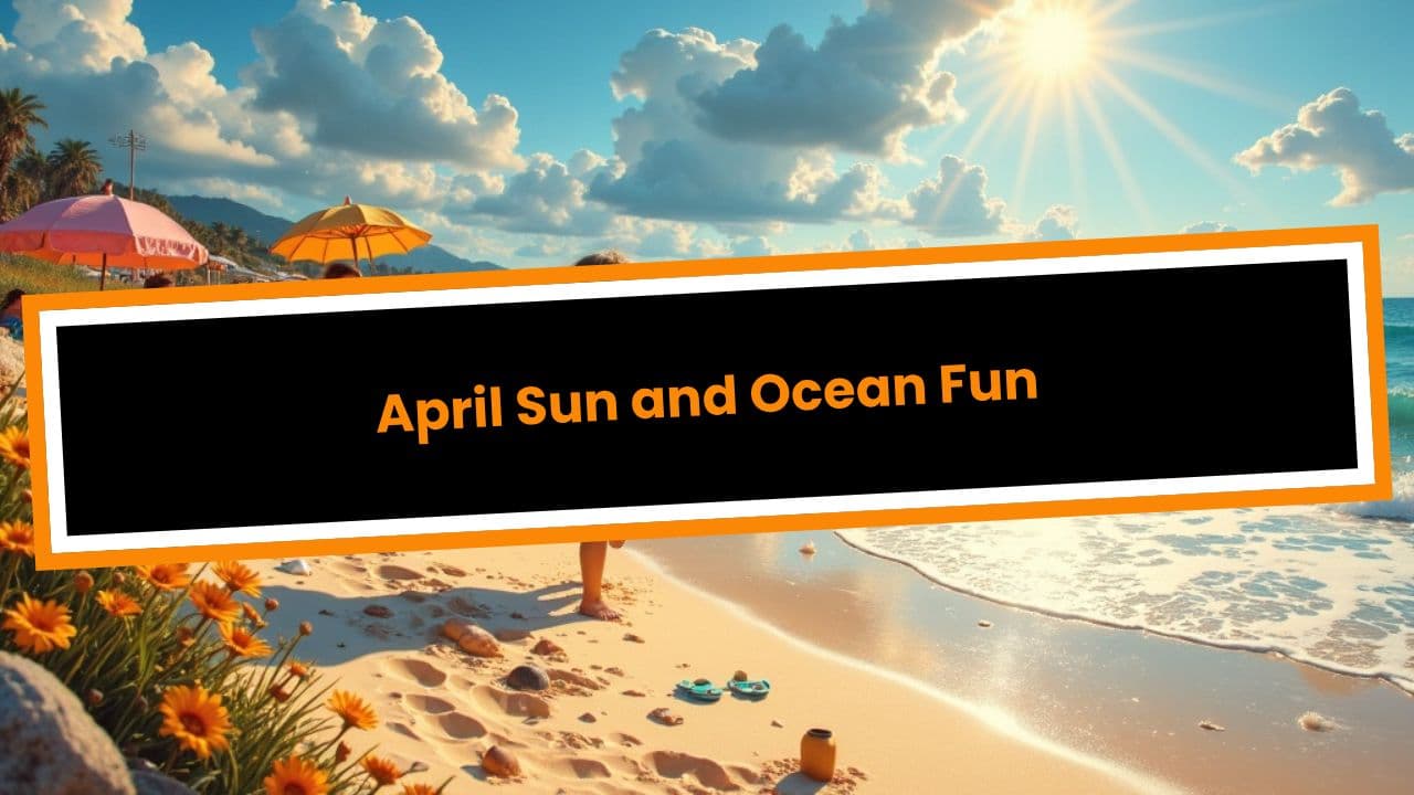 April Sun and Ocean Fun