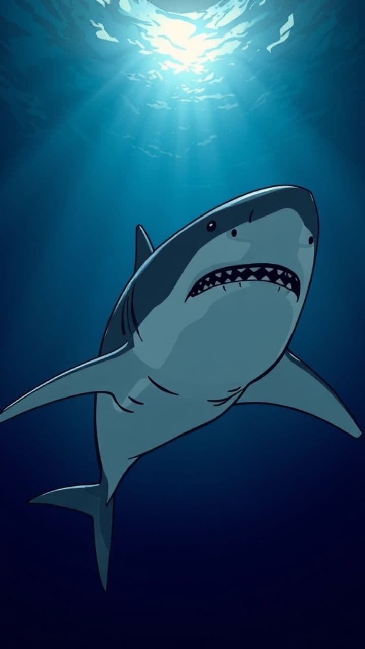 El tiburón en la marina