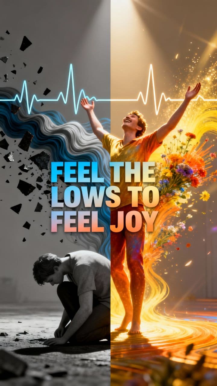 Feel the Lows to Feel Joy