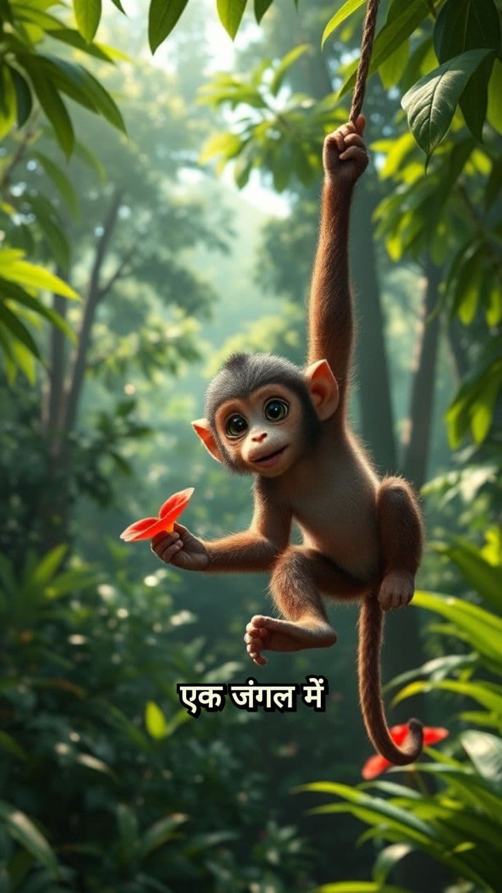 बंदर की मज़ेदार कहानी