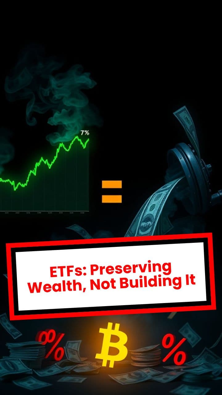 ETFs: Preserving Wealth, Not Building It