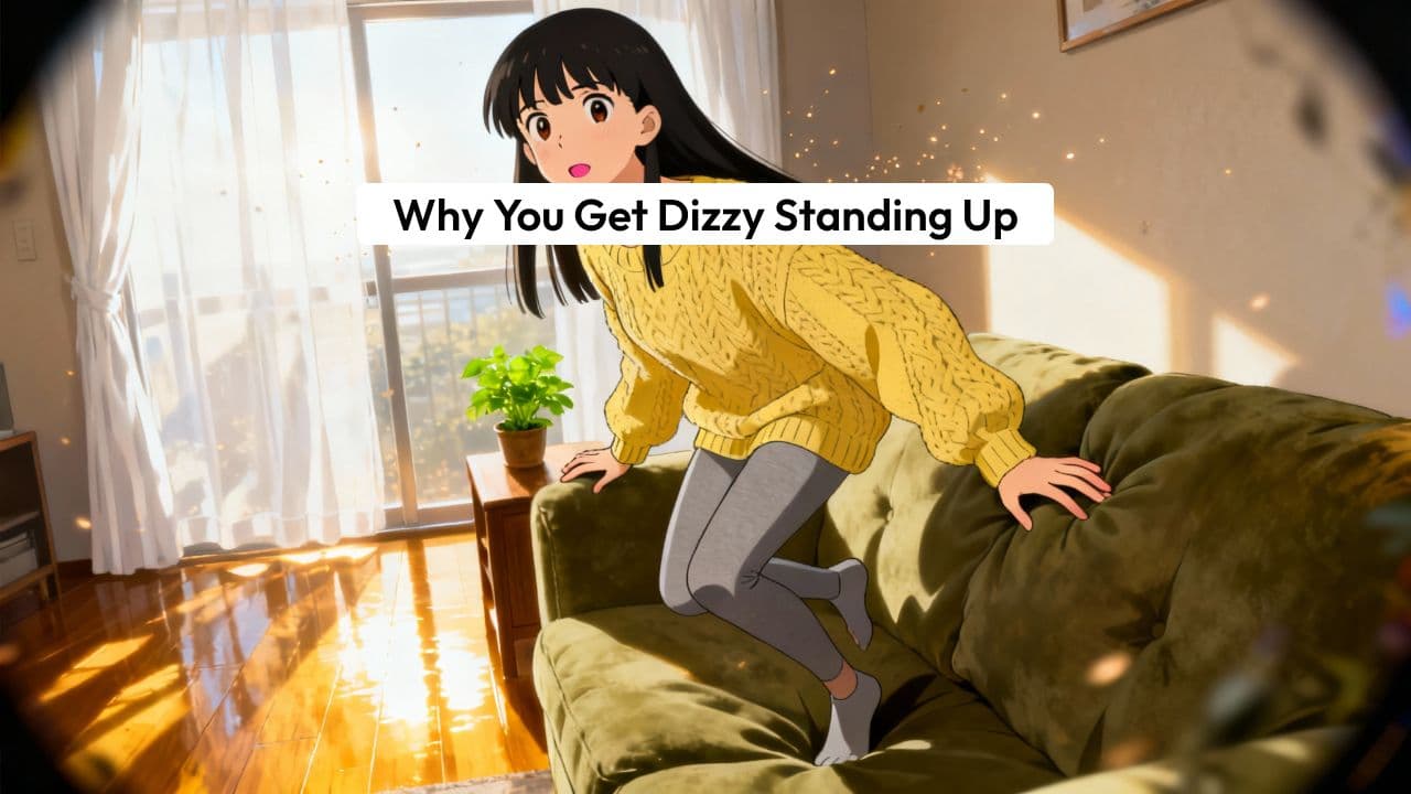 Why You Get Dizzy Standing Up