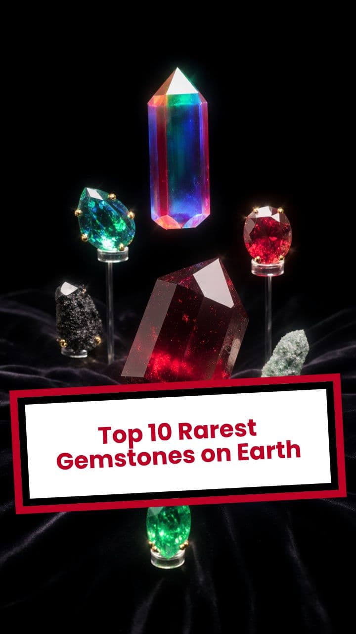 Top 10 Rarest Gemstones on Earth