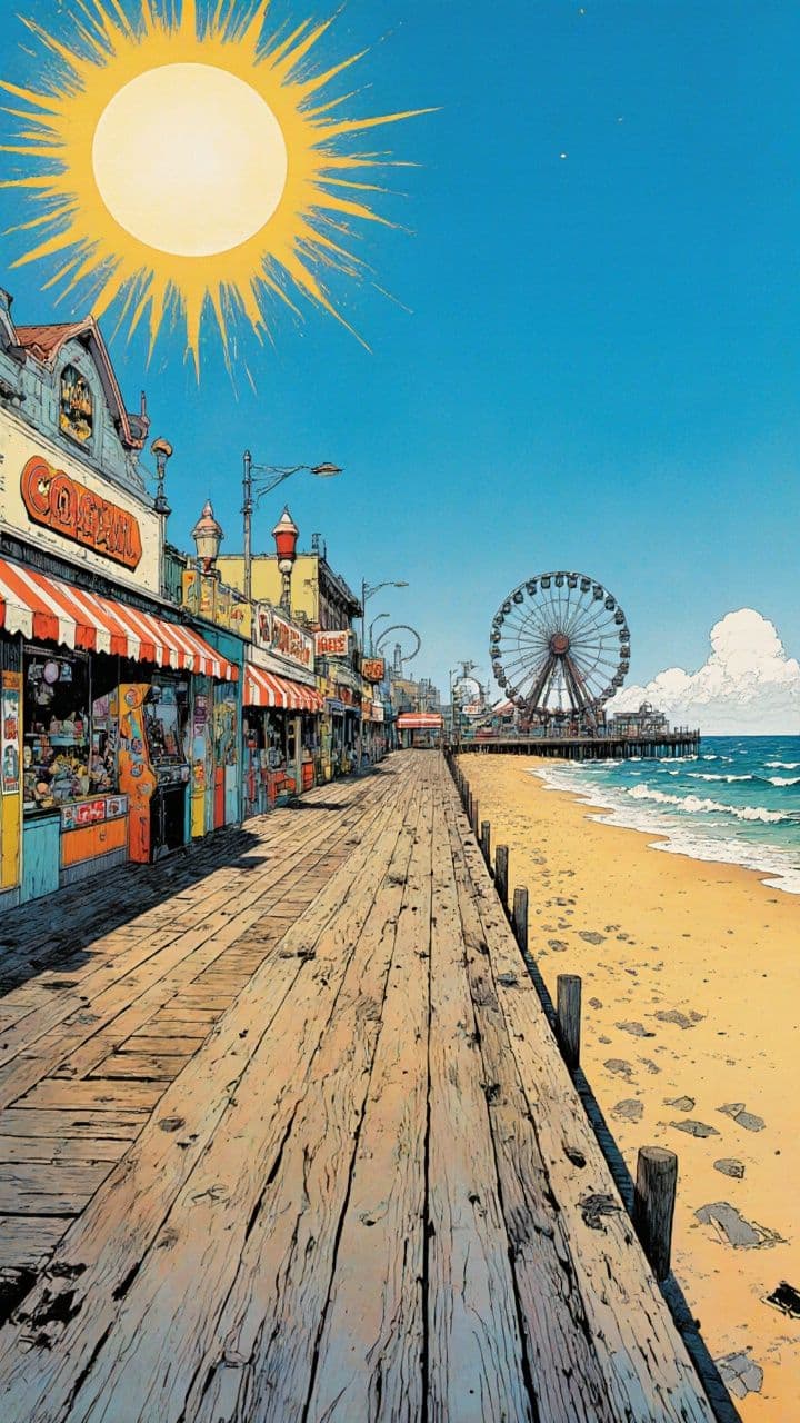 Hot Stuff on the Boardwalk