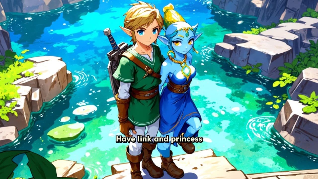 Link and Princess Ruto's Daughter