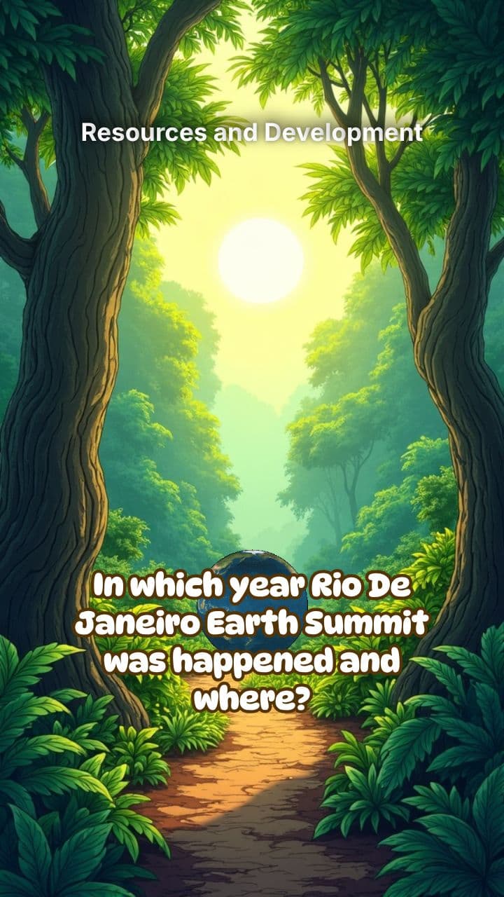 Resources and Development