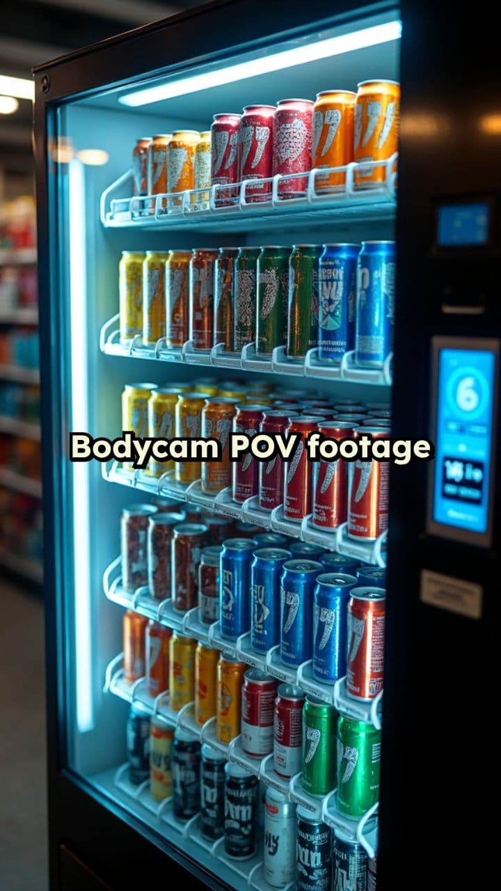 Squirrel Trapped in Vending Machine