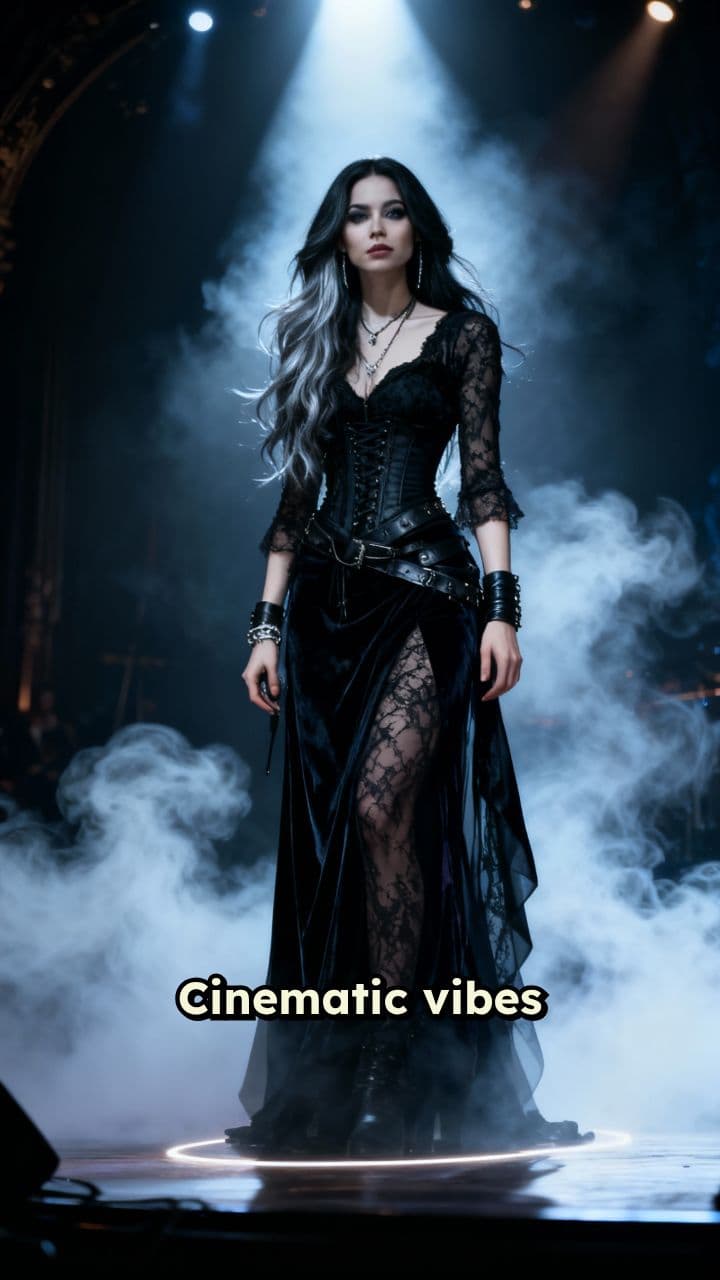 Mystery in Black Lace