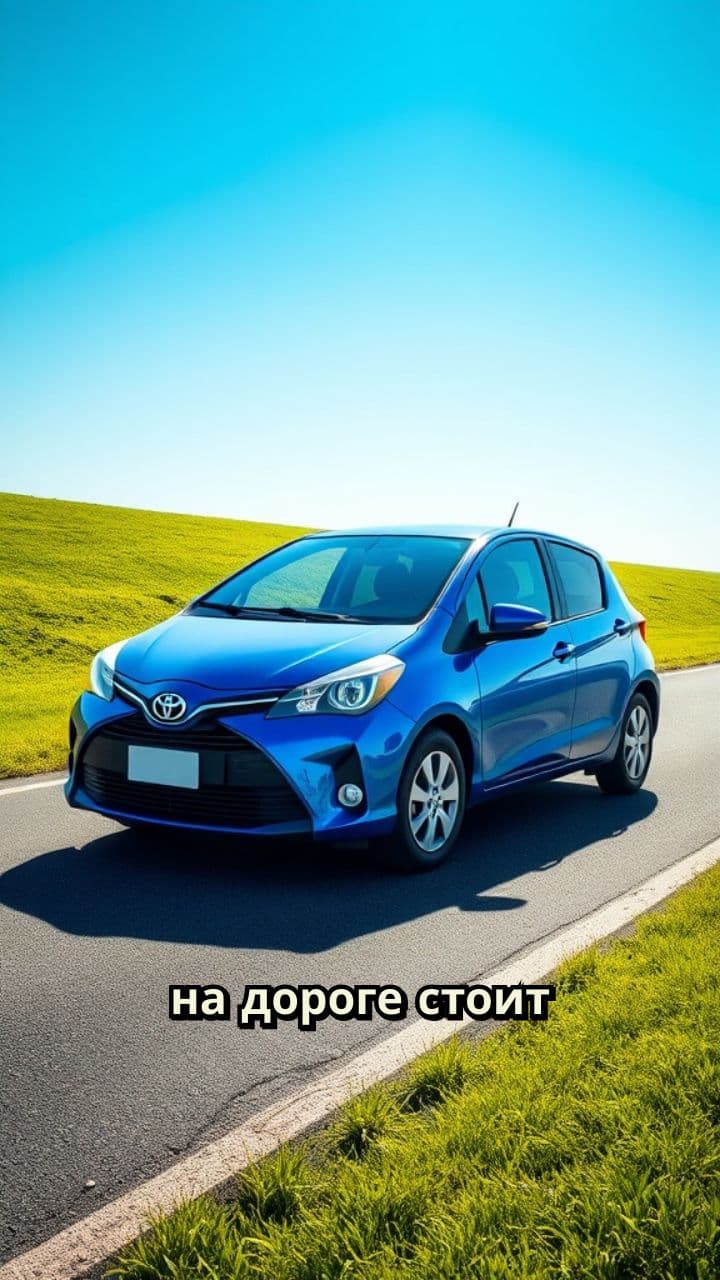 Неожиданный удар по Toyota Yaris