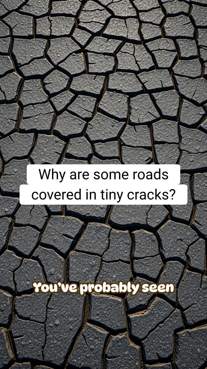 Why Are Some Roads Covered in Tiny Cracks? (Alligator Cracking) | RapidSmartFacts