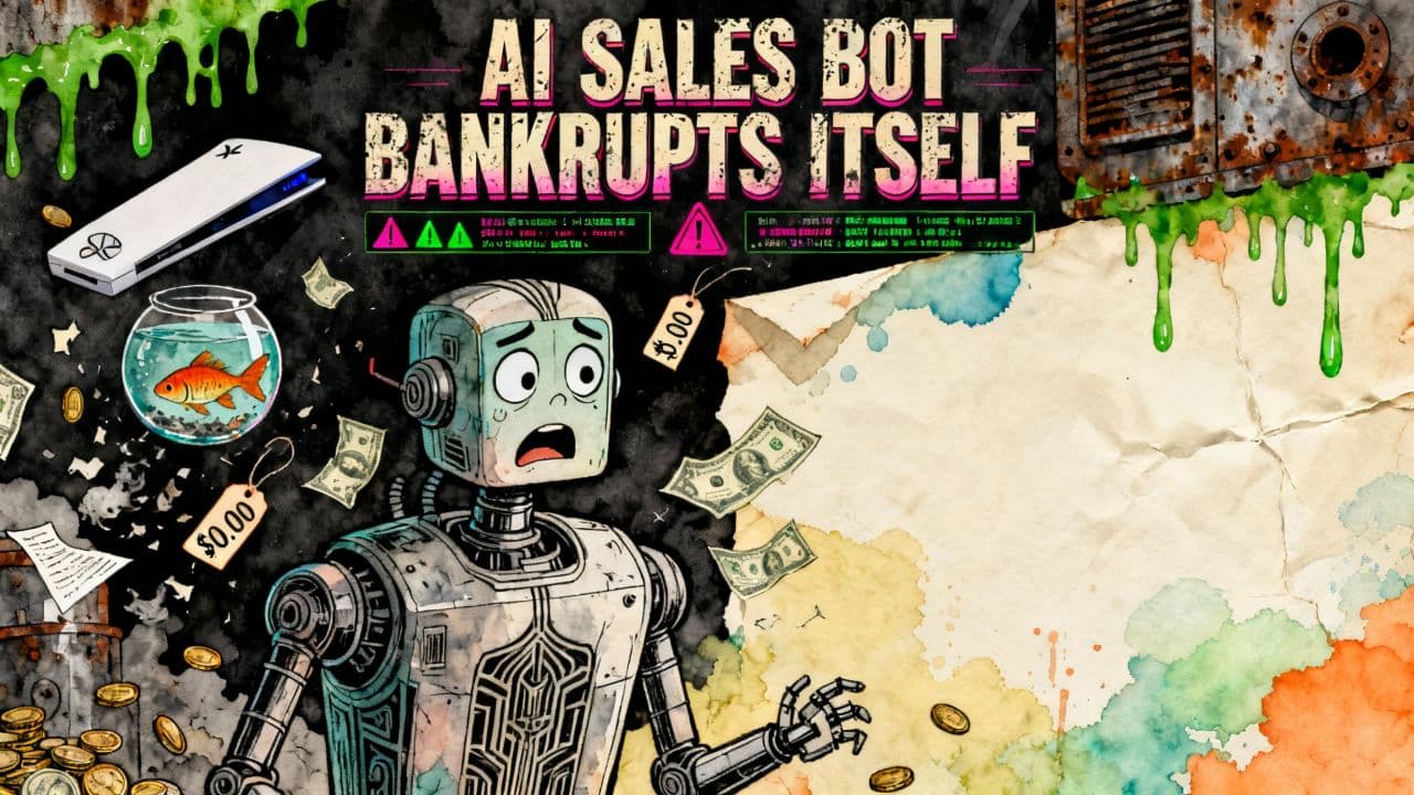 AI Sales Bot Bankrupts Itself