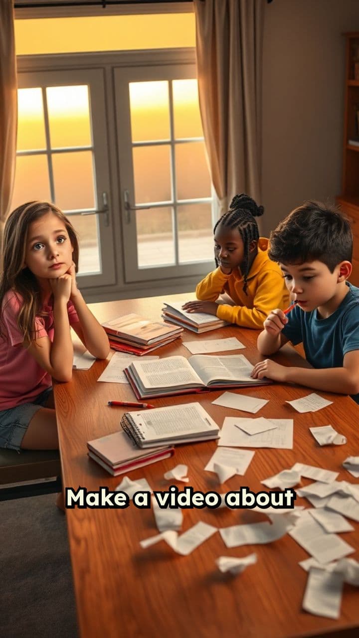 Homework Haters: Kids' Struggles