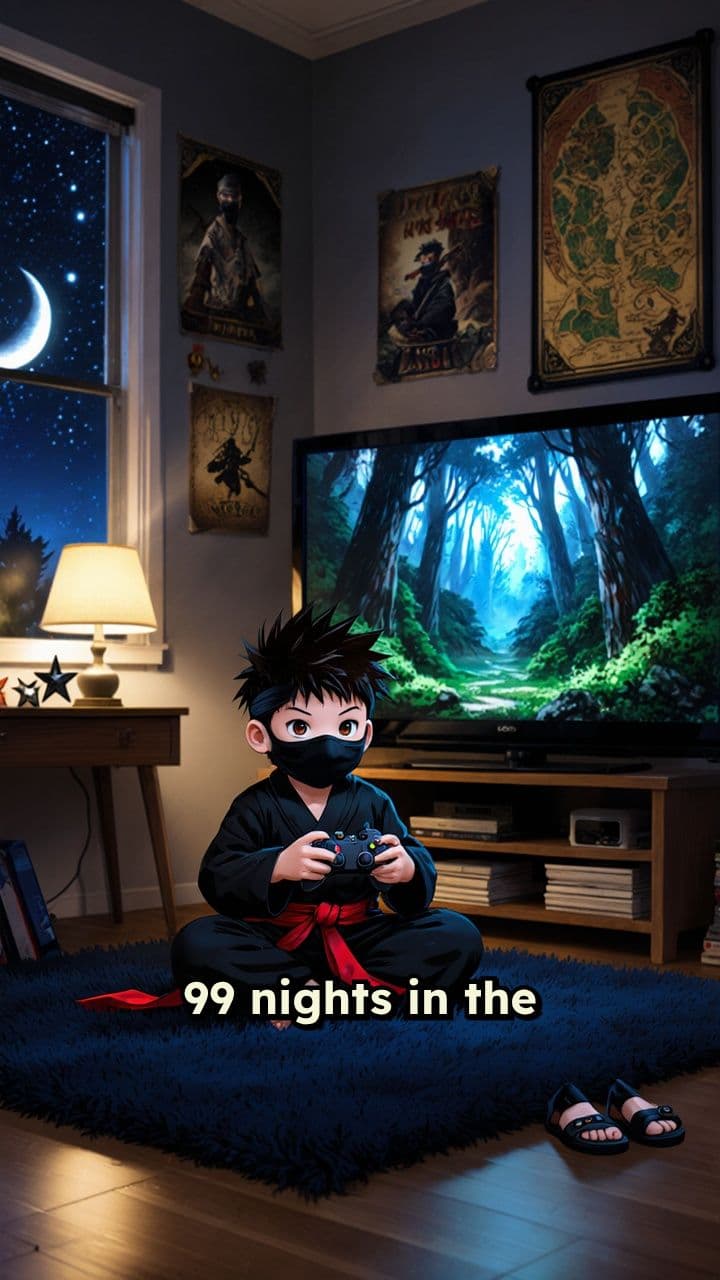 BabyNinja Trapped in 99 Nights