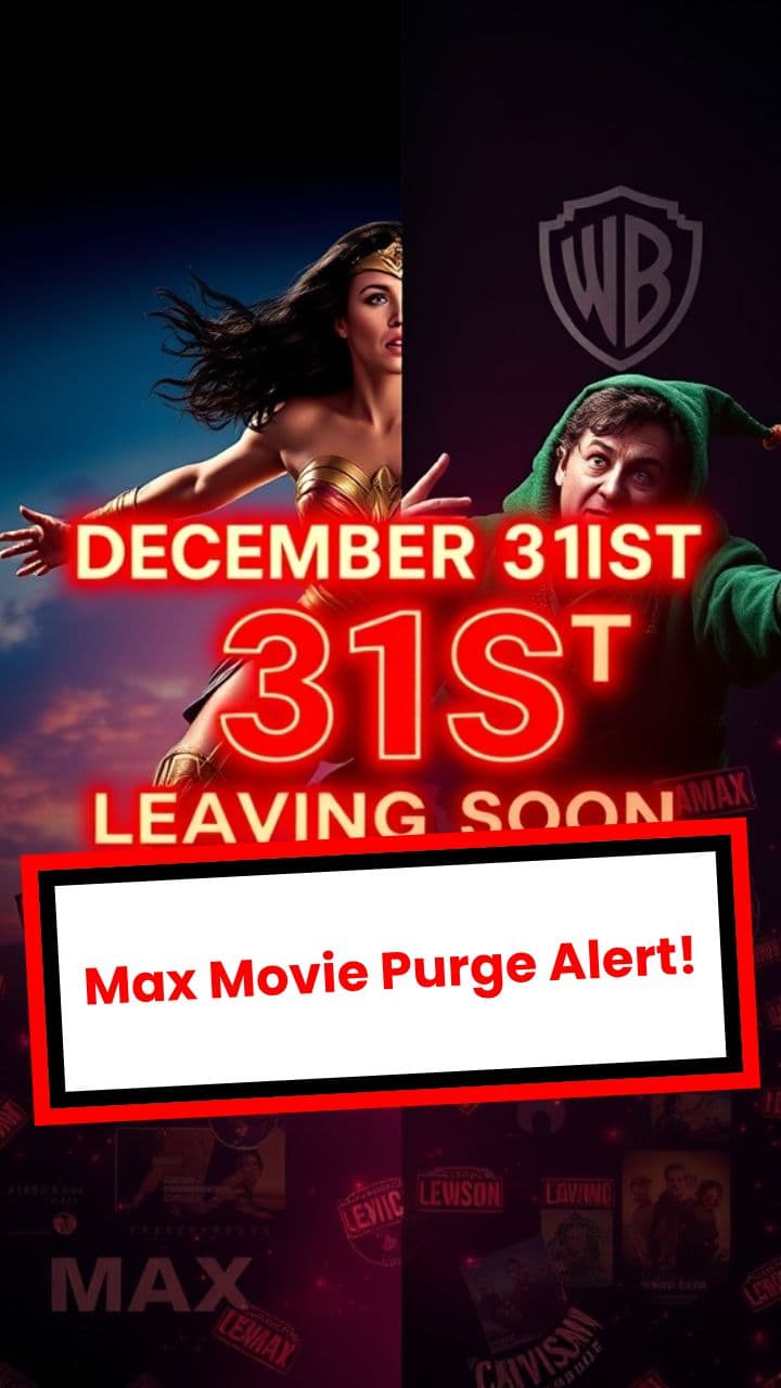 Max Movie Purge Alert!