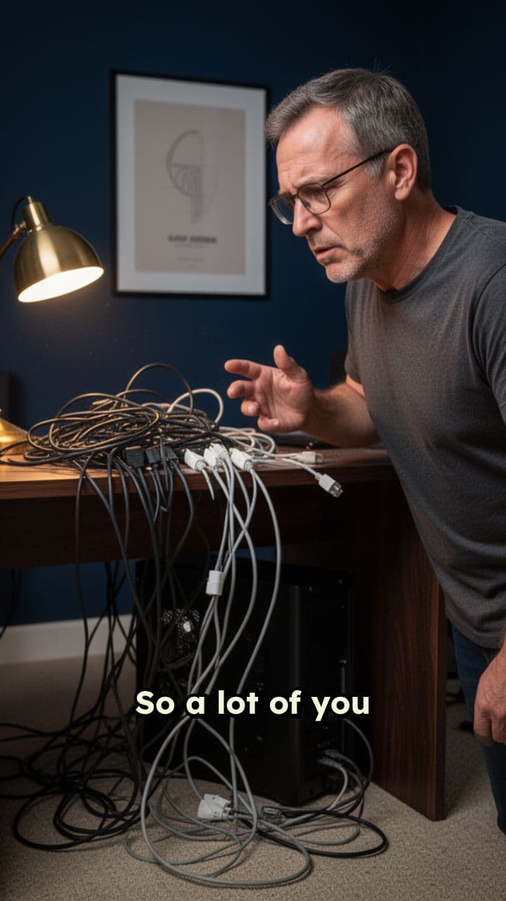 Fixing My Horrid Cable Management