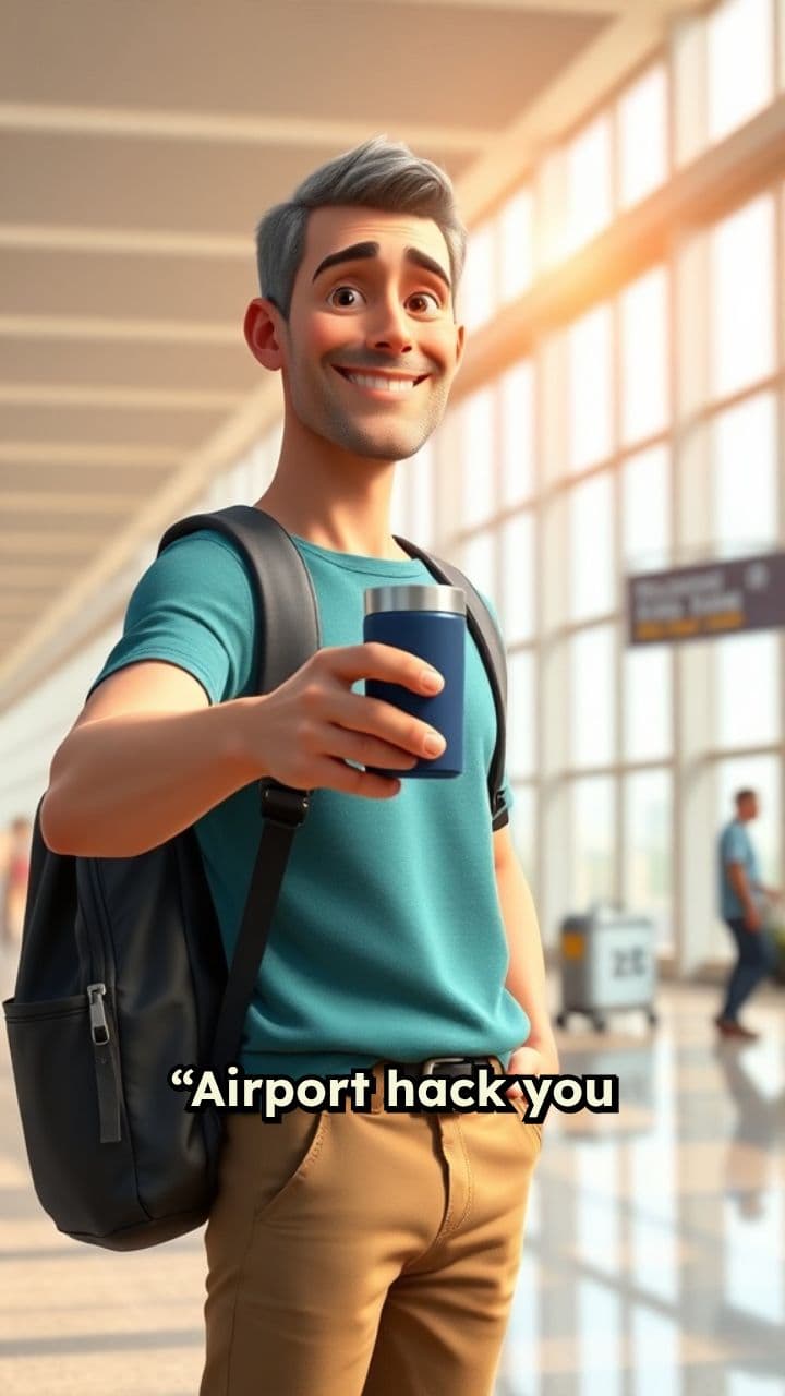 Free Airport Water via Starbucks