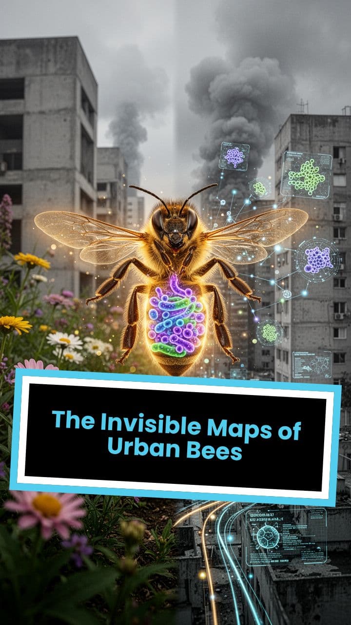 The Invisible Maps of Urban Bees