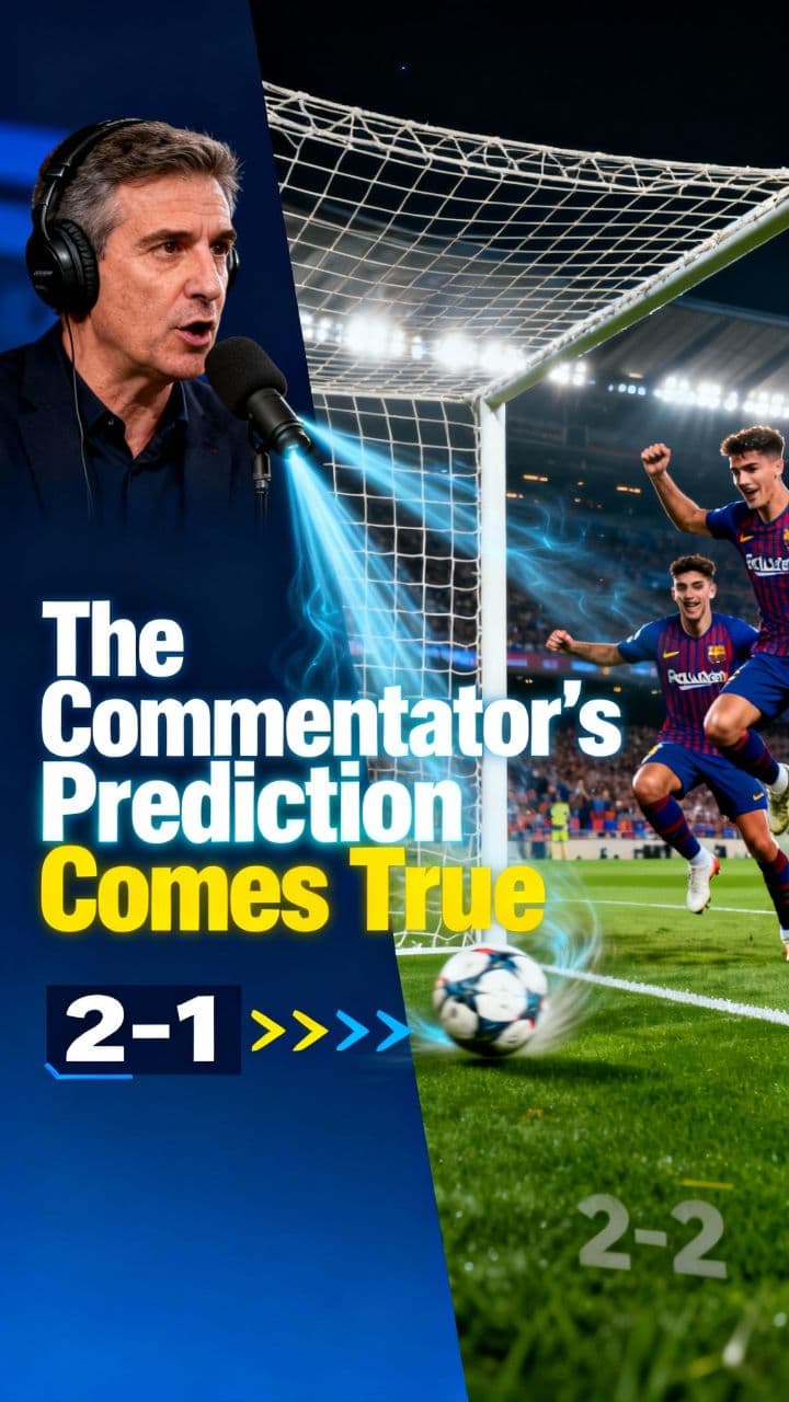 The Commentator's Prediction Comes True