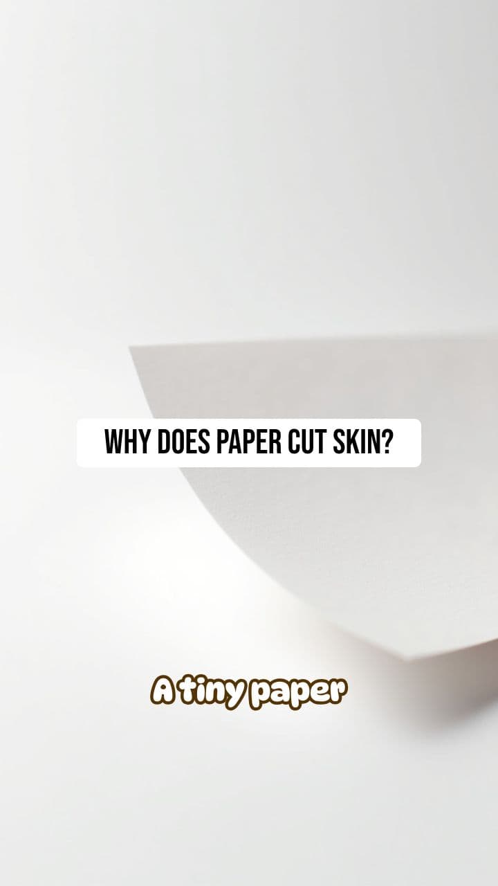 Why Does Paper Cut Skin So Easily? | RapidSmartFacts