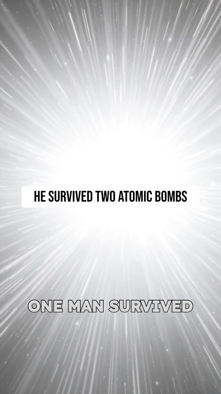 The Man Who Survived Two Atomic Bombs