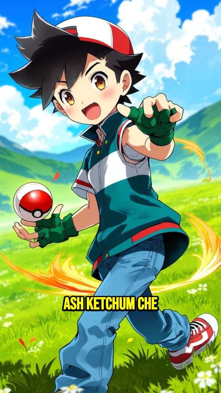 Ash e il suo Pokémon ciuf ciuf
