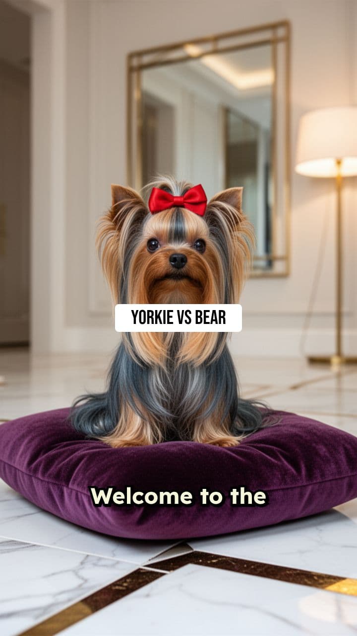 Yorkie vs Bear: The Ultimate Comparison