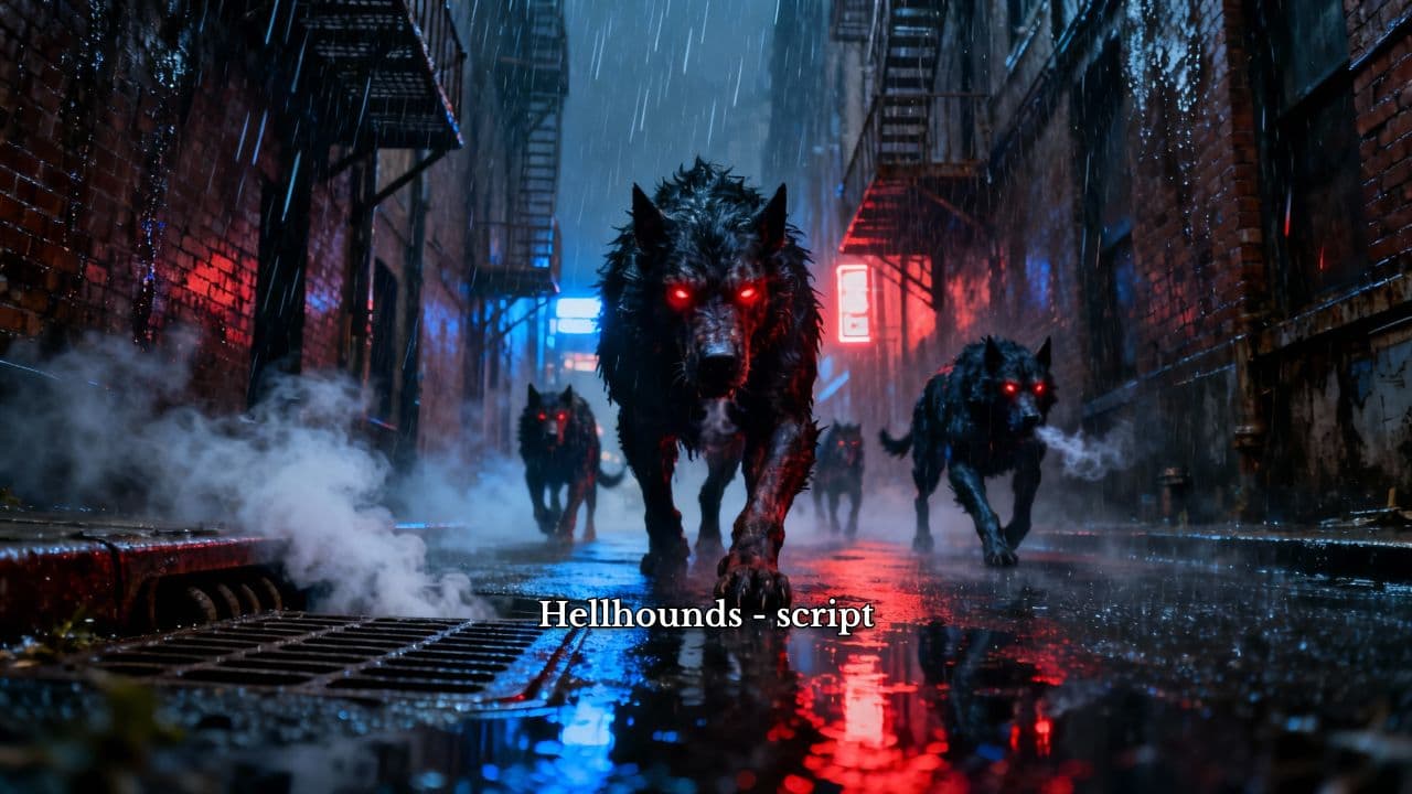Syn vs. the Hellhound Pack