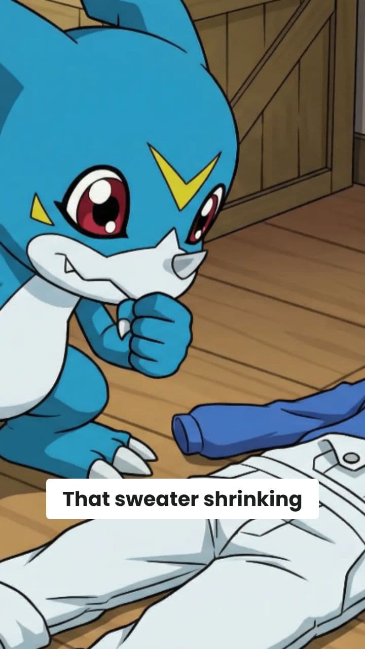 When Your Sweater Becomes Doll Clothes