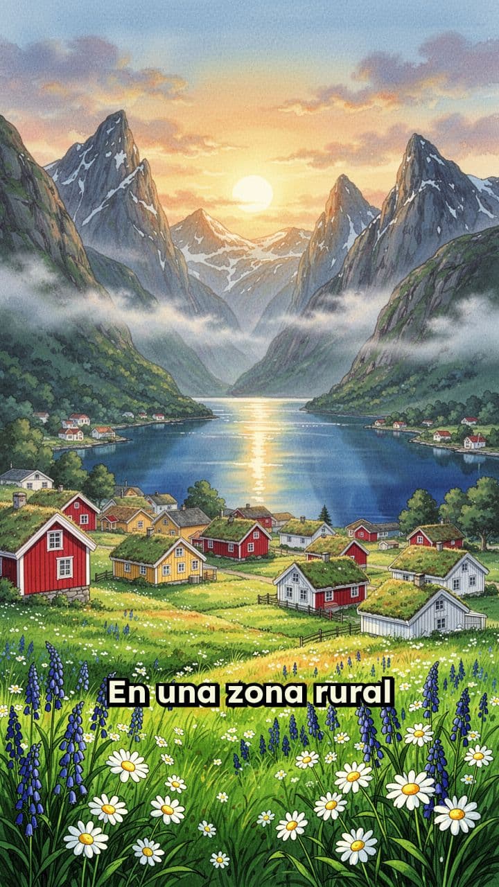 El pueblo noruego que desaparece