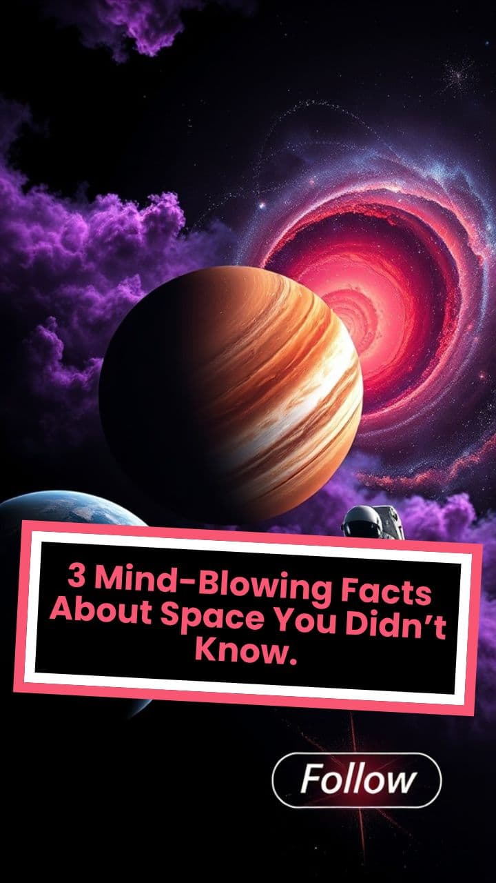 3 Mind-Blowing Facts About Space You Didn’t Know.