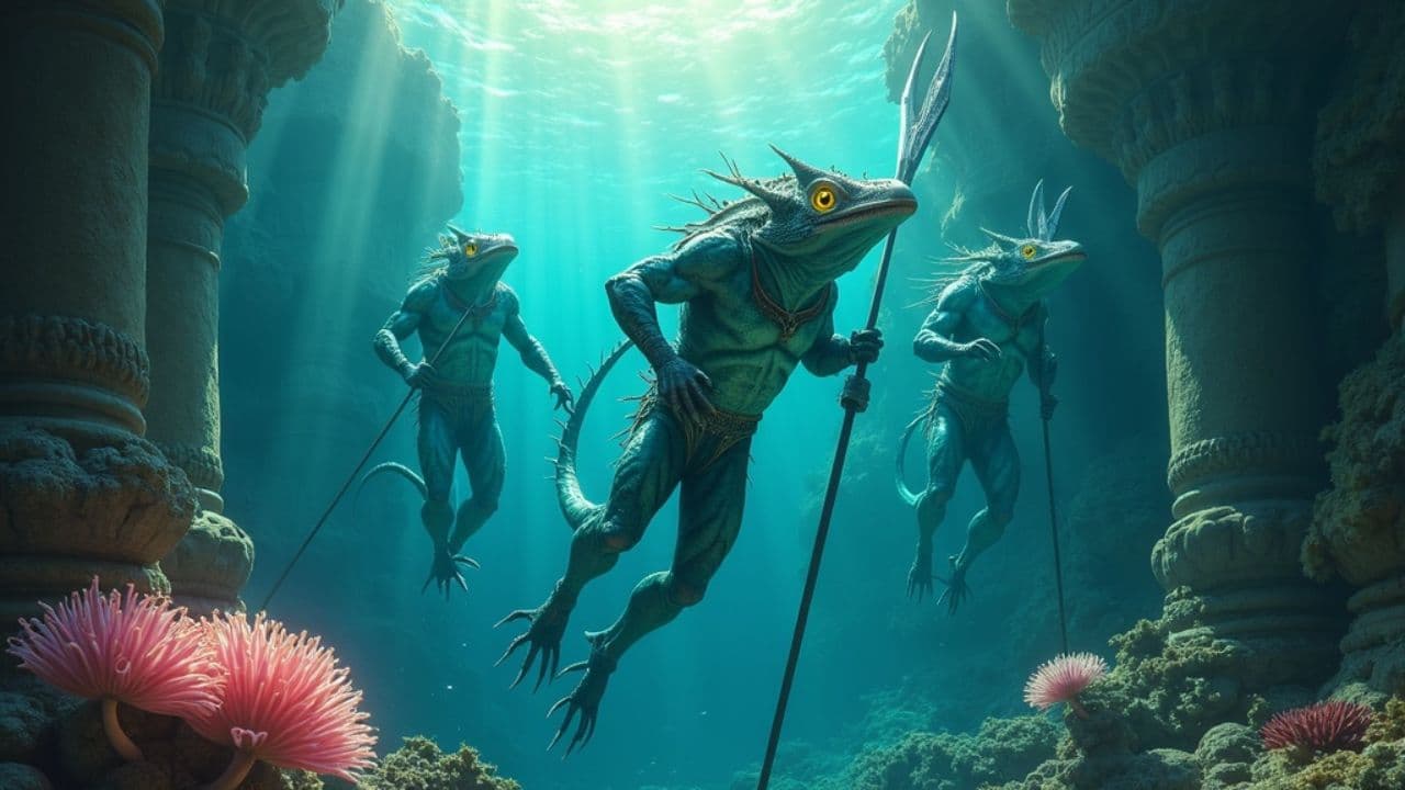 Подводные амфибии: игровой трейлер