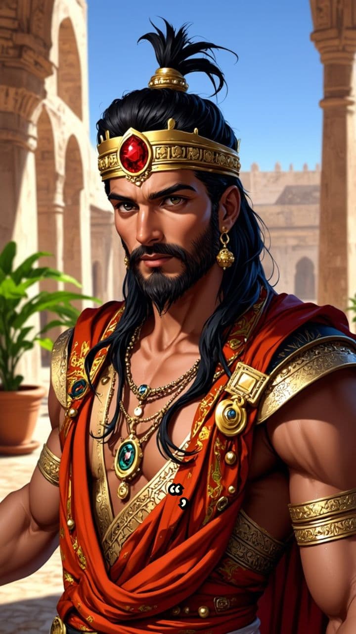 राजा की शाही उपस्थिति