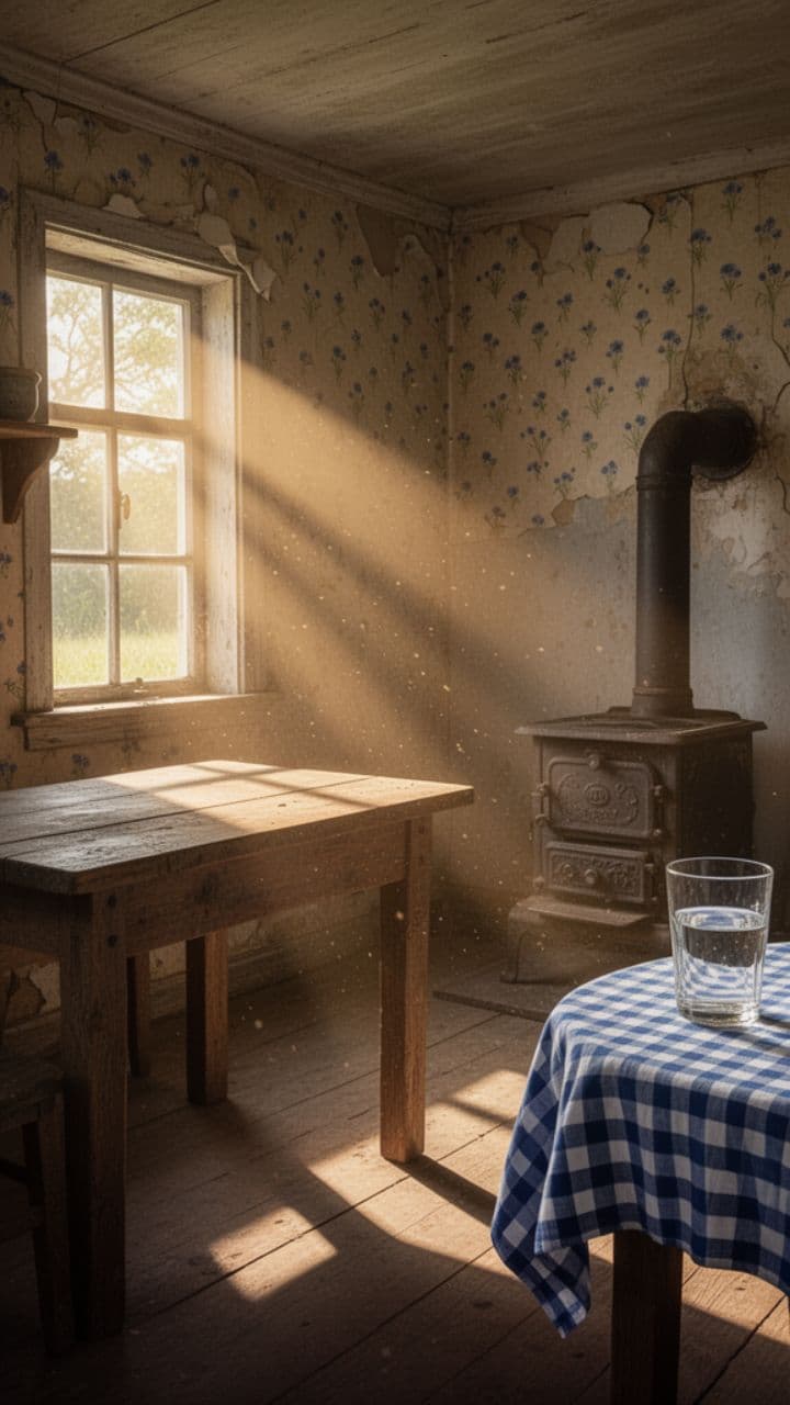 Sedí muška na stěně