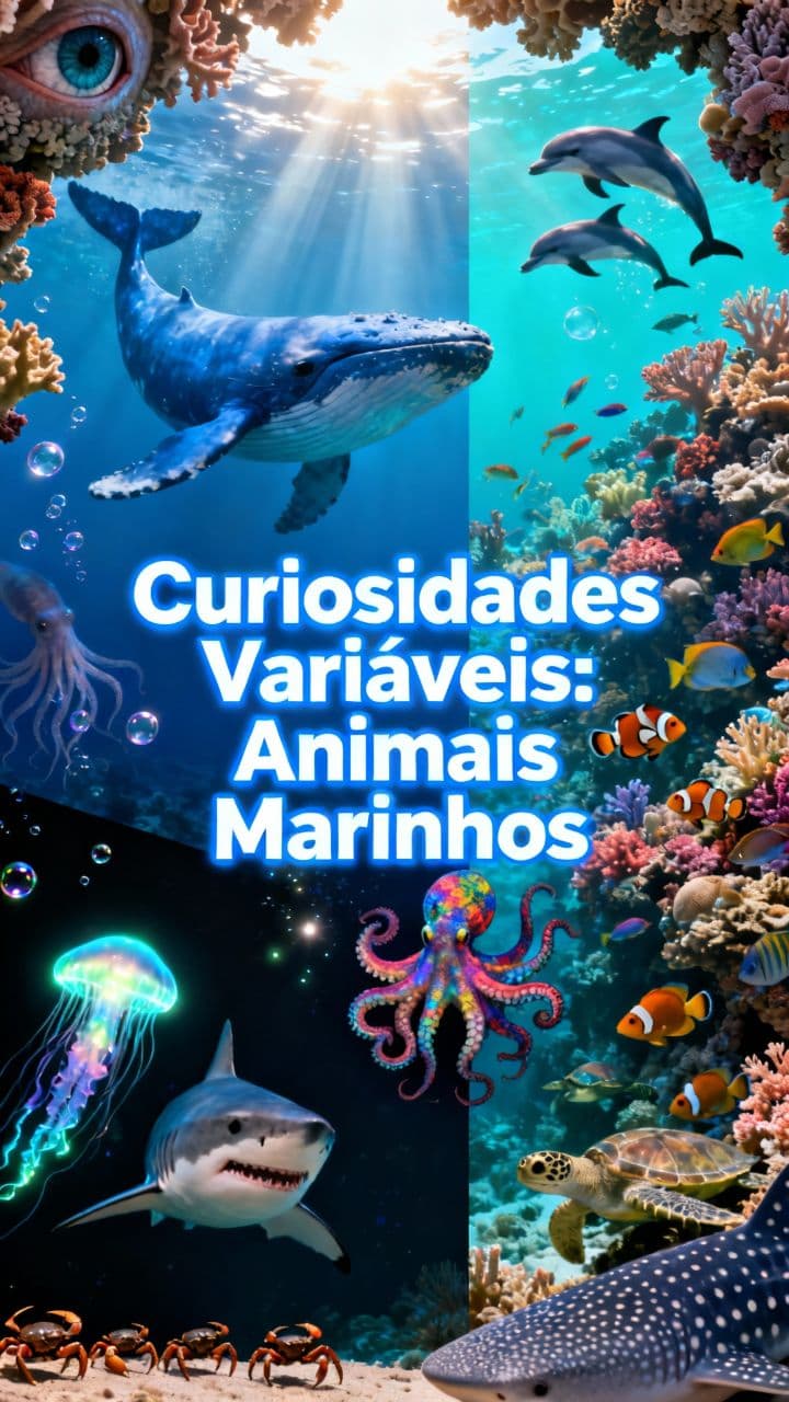 Curiosidades Variáveis: Animais Marinhos