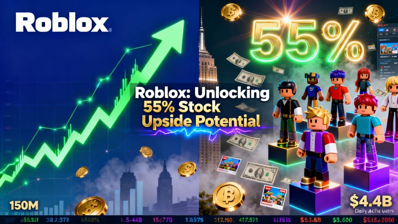 Roblox: Unlocking 55% Stock Upside Potential