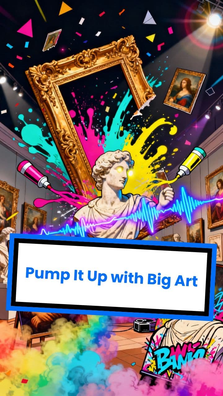 Pump It Up with Big Art