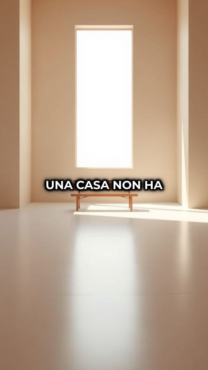 Arreda con cura, scegli il necessario.